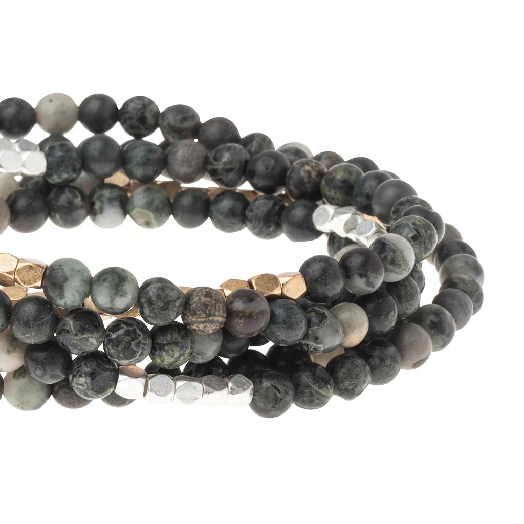 Stone Wrap Bracelet - Stone of  Tranquility