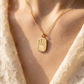 Gold Dipped Sun Necklace