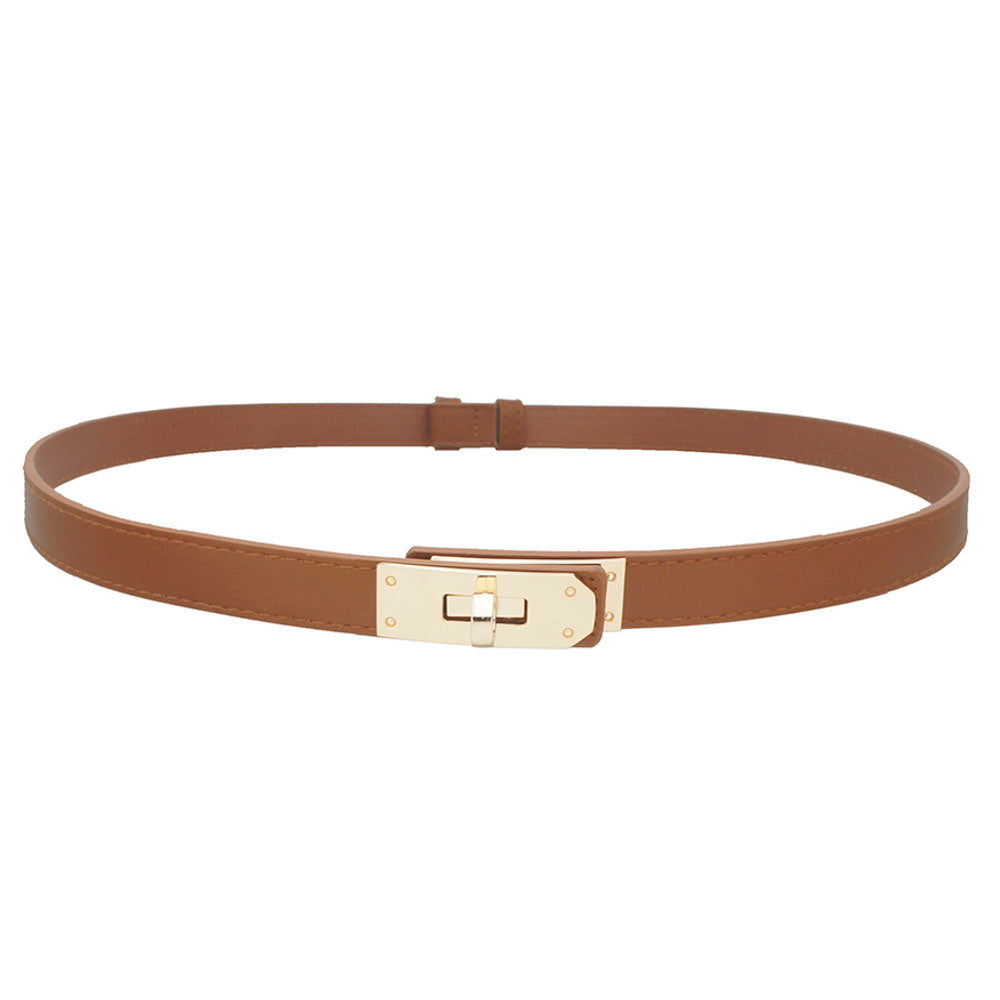 Turlock Accent Adjustable Skinny Belt