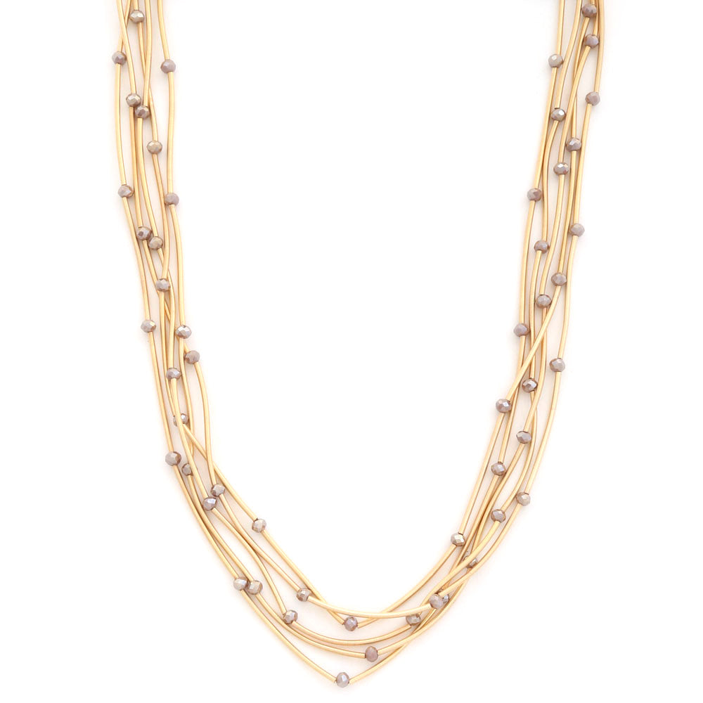 Beaded Layered Necklace
