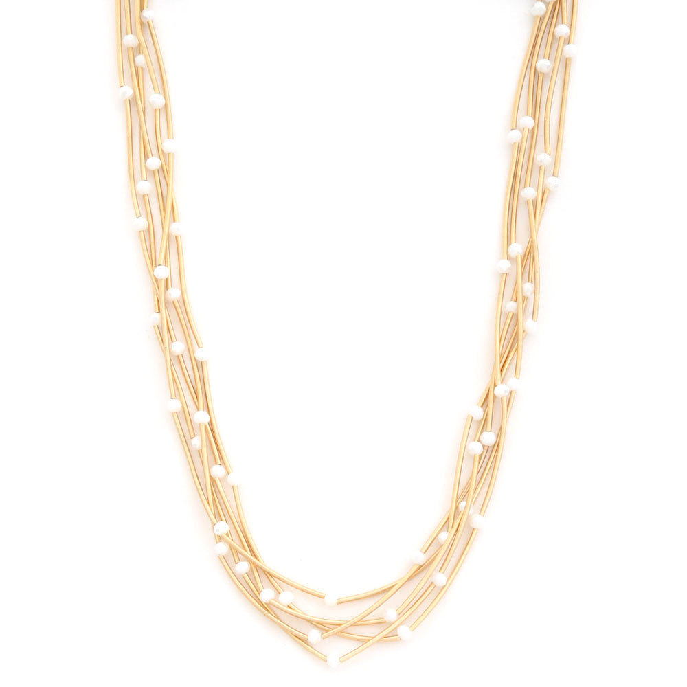Beaded Layered Necklace