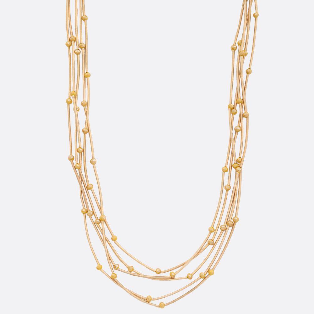 Beaded Layered Necklace