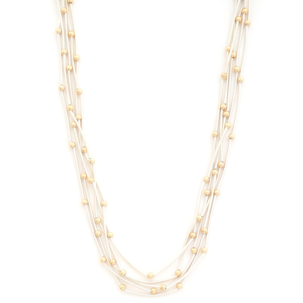Beaded Layered Necklace