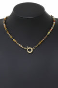 Marble Beaded Short Necklace