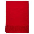 Fringe Oblong Solid Scarf