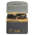 Stone Wrap Bracelet - Stone of  Tranquility