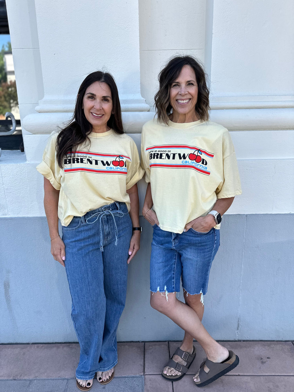 Oversized Local Graphic Tee in Butter