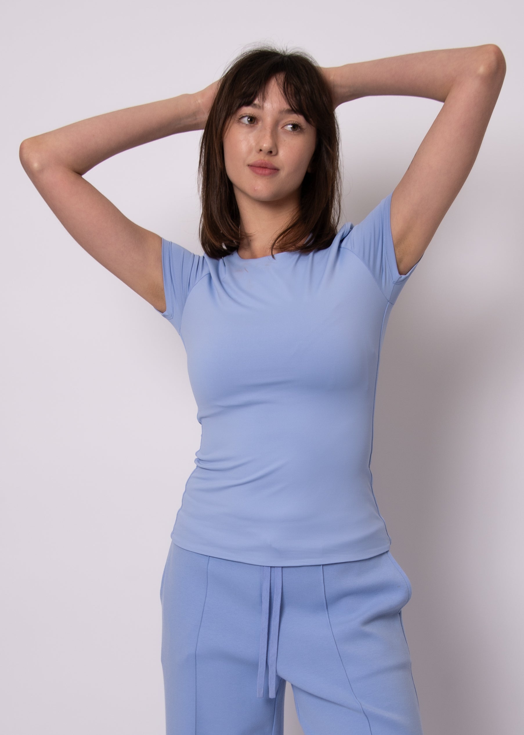 Roxi Signature Second Skin Top in Perri Blue