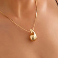 Chunky Teardrop Necklace