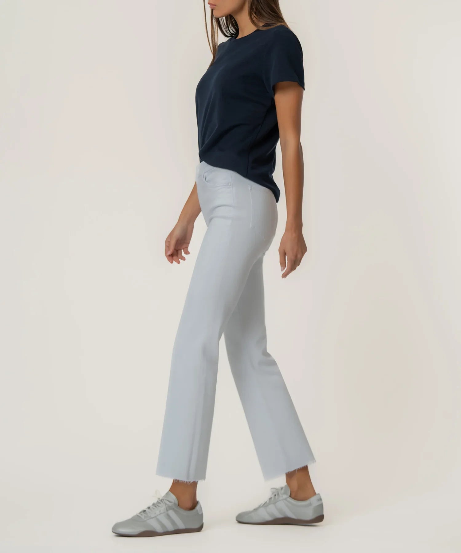 Kelsey High Rise Ankle Flare Jeans