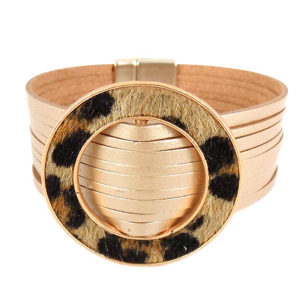Layered Ring Decor Bracelet