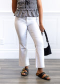 Kelsey High Rise Ankle Flare Jeans