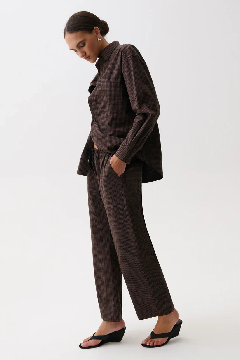 Theo Drawstring Pant - Hot Toddy