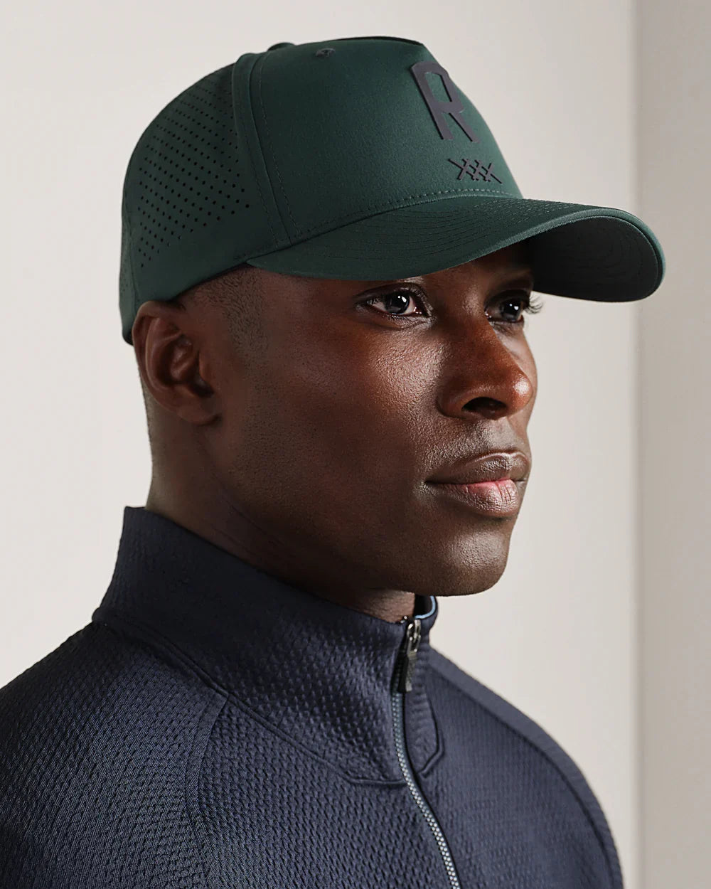 Peak Hat in Hunter Green
