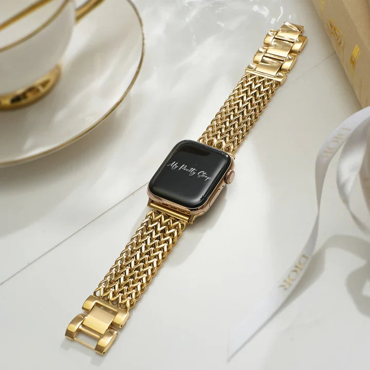 Mermaid Stainless Steel Strap in Gold
