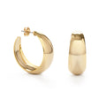 Angie Vintage Hoops Medium - Gold